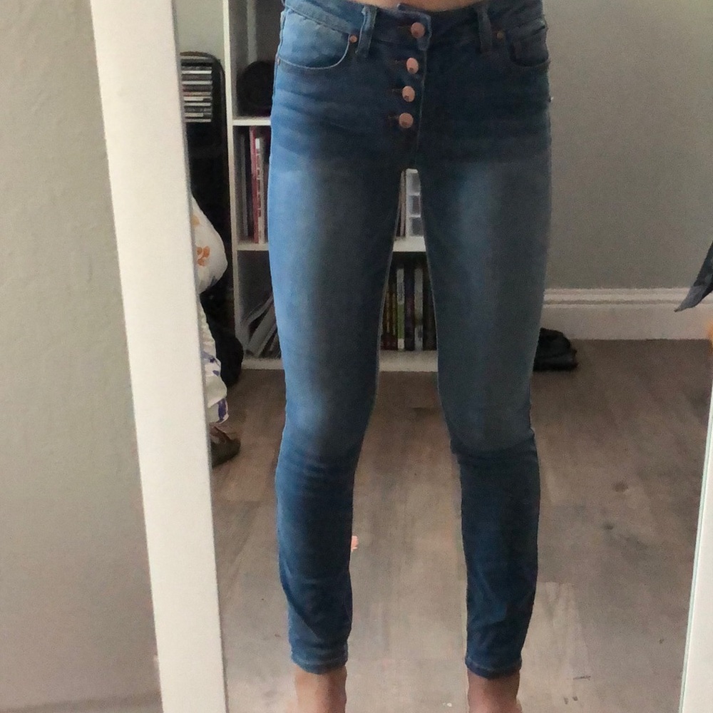 jeggings with pockets and buttons